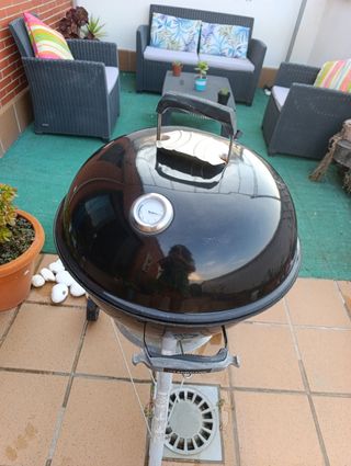 Barbacoa Landmann negra
