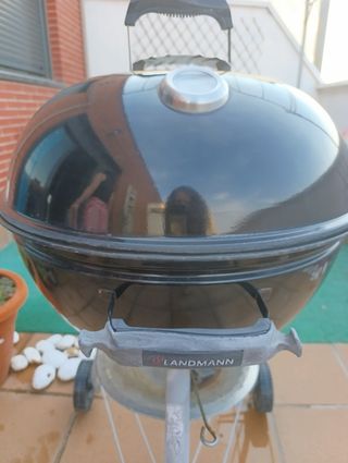 Barbacoa Landmann negra