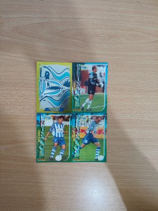 14 Cromos futbol Alavés futbol 99 panini