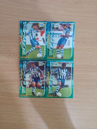 14 Cromos futbol Alavés futbol 99 panini
