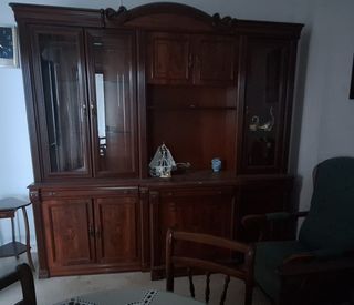 Mueble salón retro - Madera & Cristal