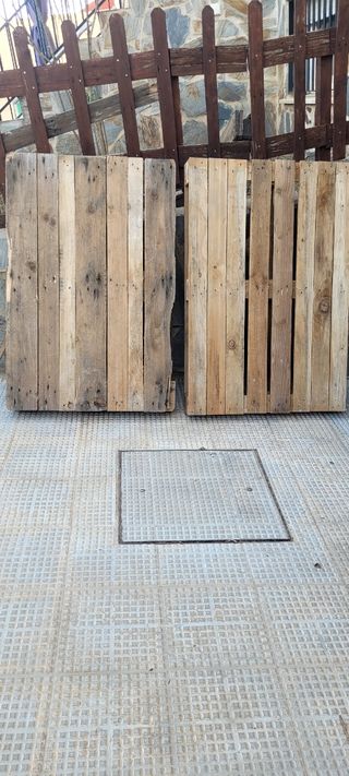 2 Palets madera