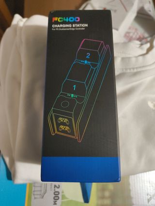 Base carga PS5 DualSense/Edge FC400