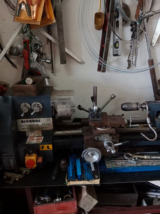 Tornio da banco usato - 8158001