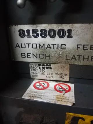 Tornio da banco usato - 8158001