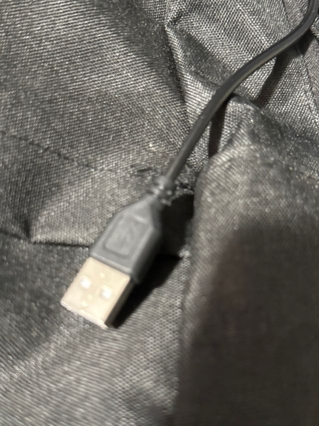 Mochila loneta cable conexion