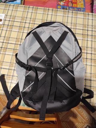 Mochila Oxelo gris-negra