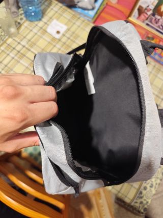 Mochila Oxelo gris-negra