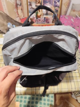 Mochila Oxelo gris-negra