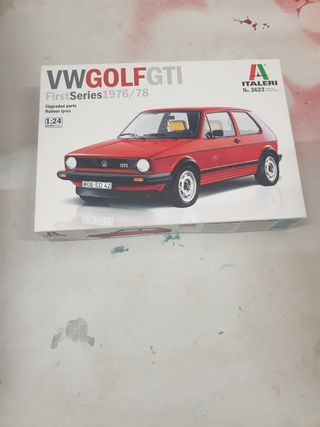 Maqueta VW Golf GTI Italeri 1:24