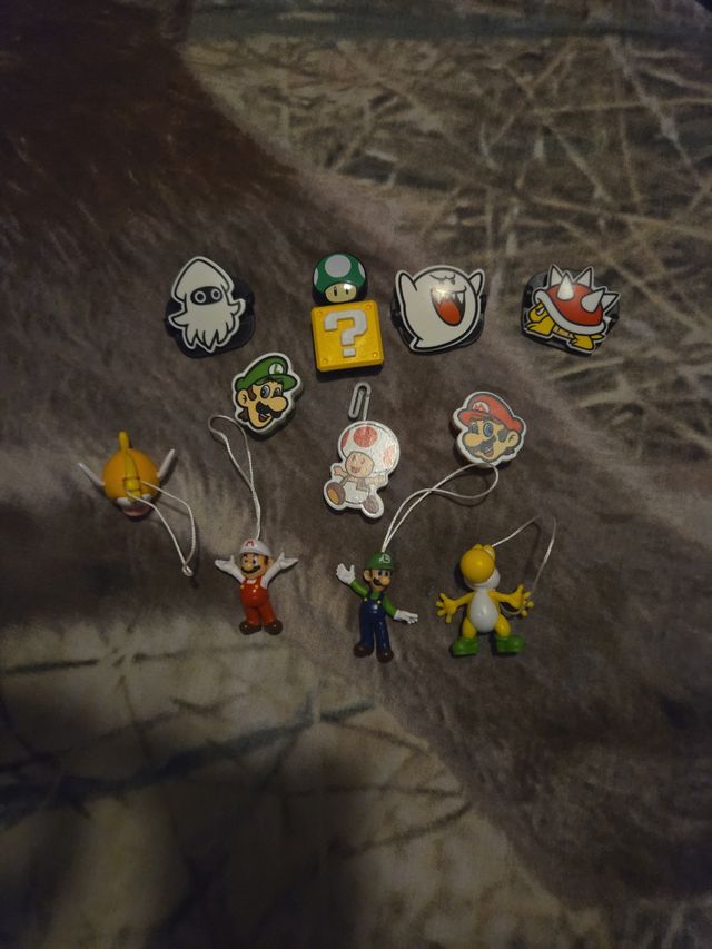 Figuras Super Mario Kinder Joy