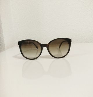 Gafas Gucci redondas marrones