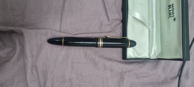 Montblanc Meisterstück 149 dorado Pluma estilográf