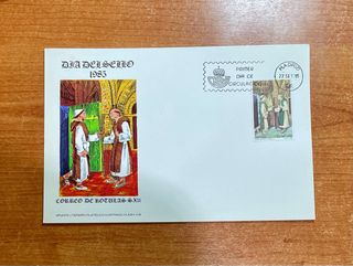Sobres FDC Día del Sello 82-85