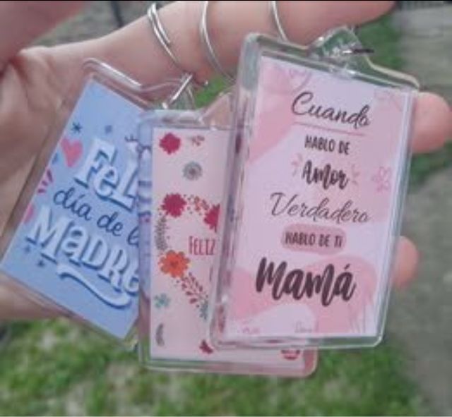 pack 3 Llaveros personalizados