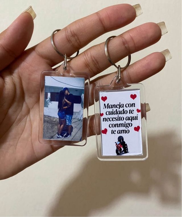 pack 3 Llaveros personalizados