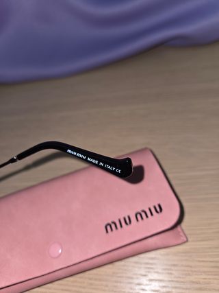 Gafas Miu Miu- Marrón Dorado
