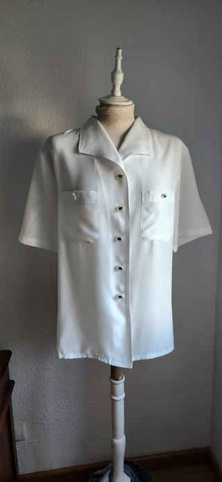 Blusa vintage blanca 