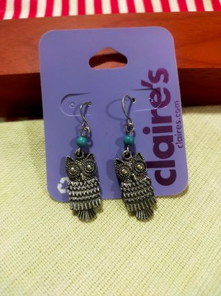 Pendientes búho Claire's