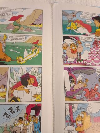 Comic la Sirenita Disney