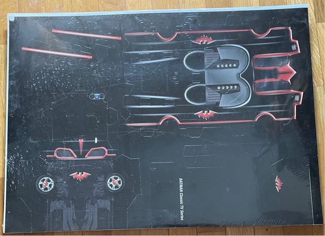 Maqueta Batmobile cartón