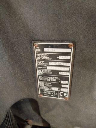 Apilador eléctrico OM 5,5m