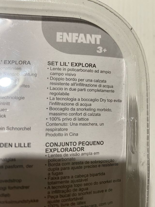 Maschera subacquea bimbo Bestway