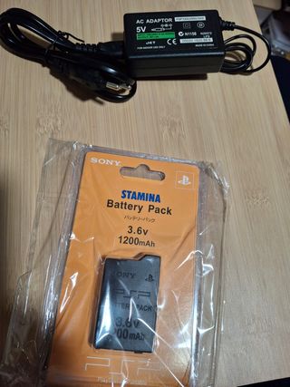 Cargador y Batería PSP