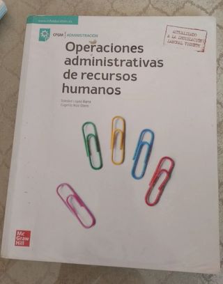Operaciones administrativas de recursos humanos