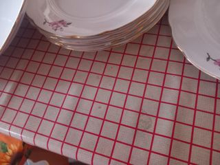 Servizio piatti vintage floreale