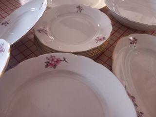Servizio piatti vintage floreale