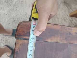 Mesa antigua de madera
