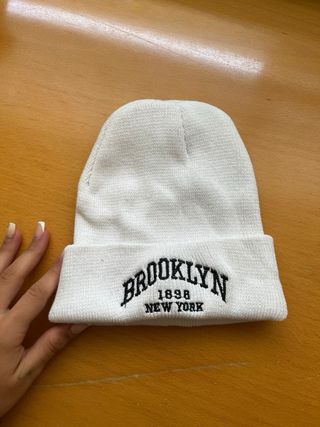 Gorro blanco + Cadenas | Invierno