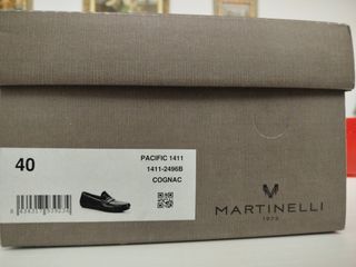 Zapatos Martinelli marrones, talla 40