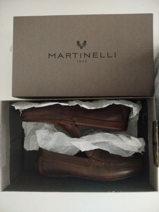 Zapatos Martinelli marrones, talla 40