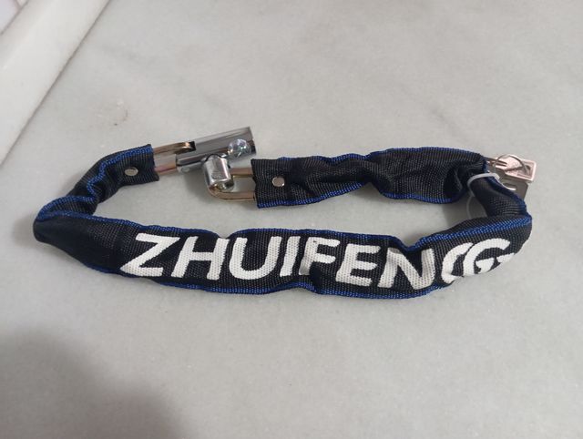 Lucchetto a catena per bicicletta, monopattino.