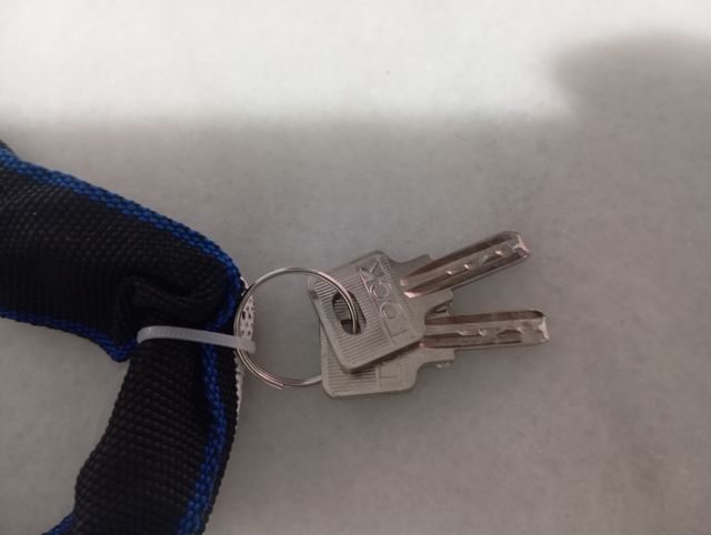 Lucchetto a catena per bicicletta, monopattino.