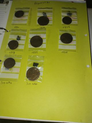 Monedas Alfonso XII: 10 céntimos