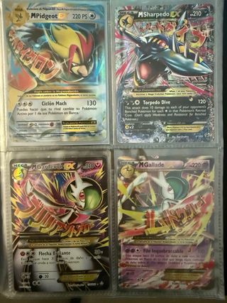 Cartas Pokemon Megaevoluciones