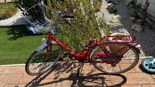 Bicicleta BH clásica roja como nueva