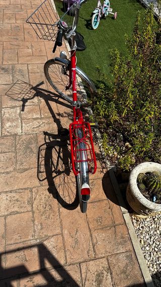 Bicicleta BH clásica roja como nueva