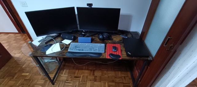 Escritorio industrial VASAGLE - 135x60cm