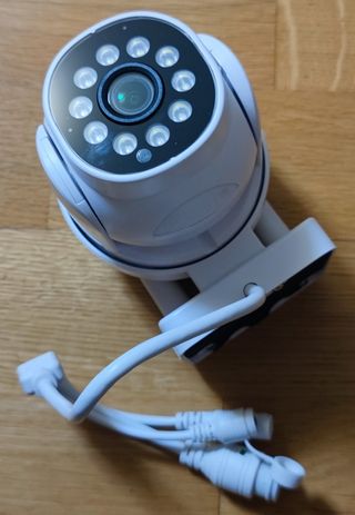 Cámara seguridad WiFi rotatorio - Exterior