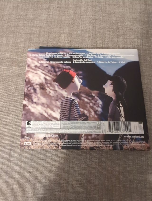 Amaral - Pájaros en la cabeza CD+DVD