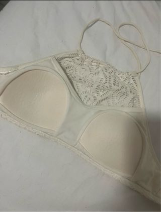 Top bikini blanco - crochet
