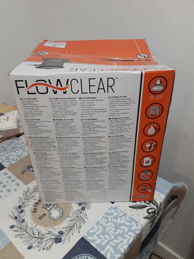 Bestway Flowclear: Bomba filtro piscina