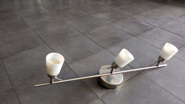 Lampara 3 focos LED - Moderna