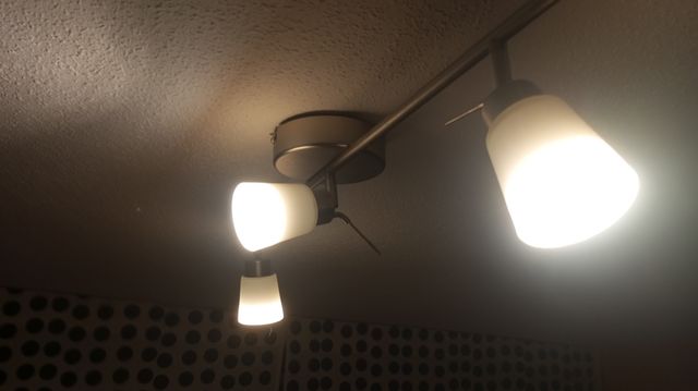 Lampara 3 focos LED - Moderna