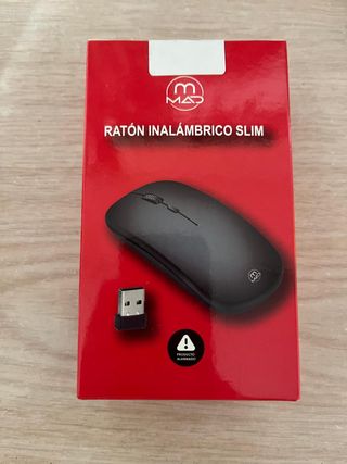 Ratón inalámbrico Mad Slim - Negro