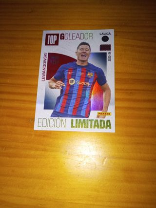 Carta Lewandowski Top Goleador LaLiga
